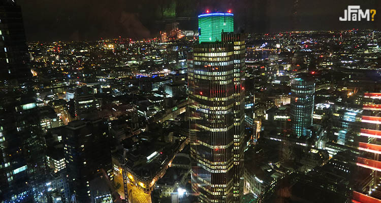 Vista do Duck and Waffle