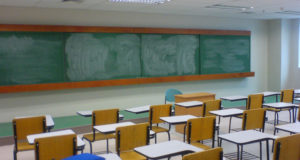 sala de aula em Portugal