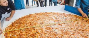 A maior pizza do mundo é feita em Portugal