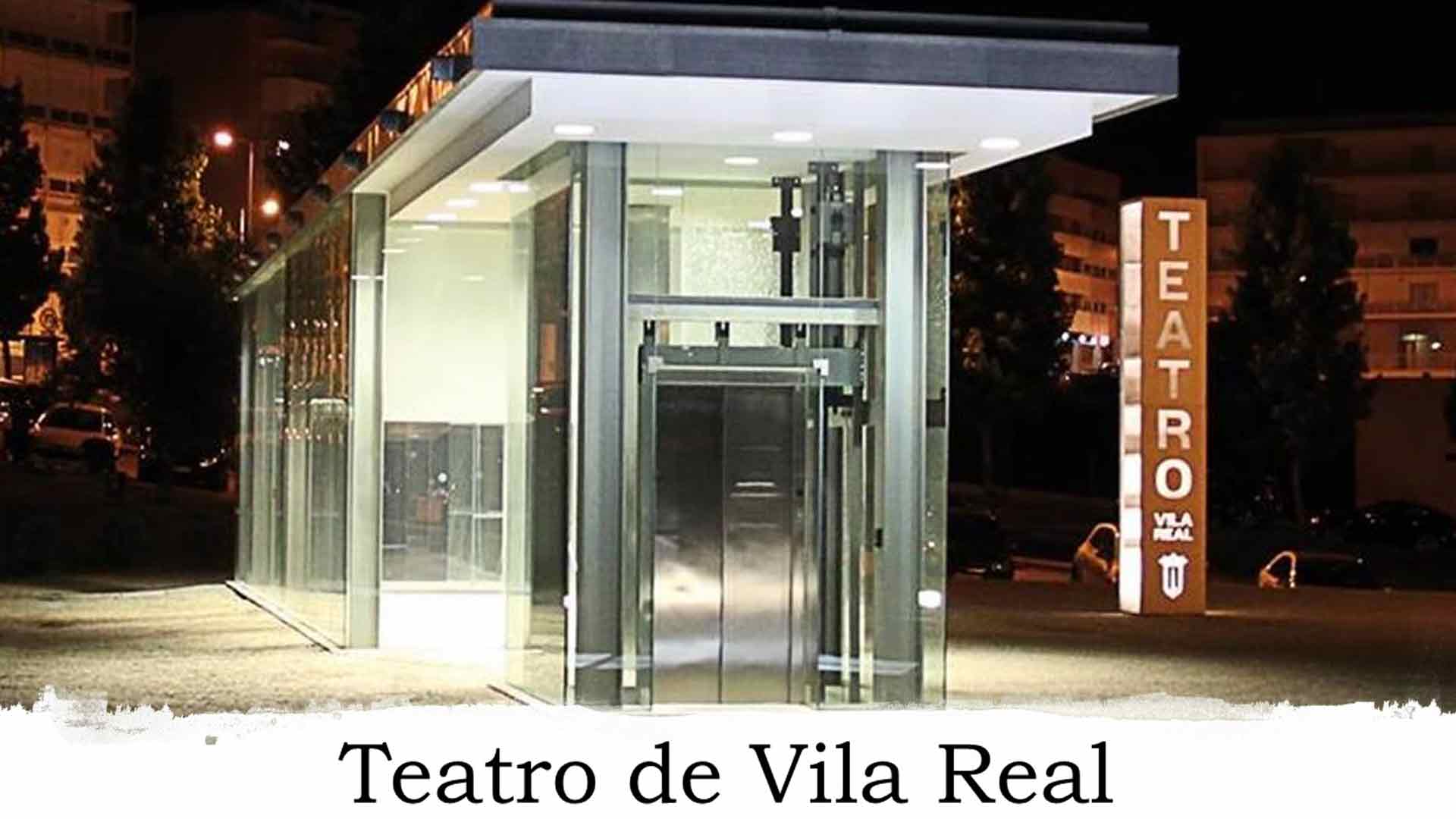 Frente do Teatro de Vila Real