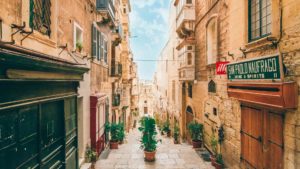 Valetta é uma das cidades para se fazer intercâmbio em Malta